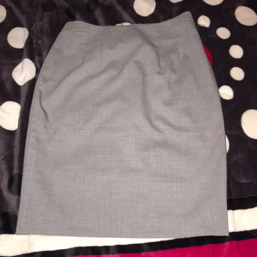 Light gray skirt